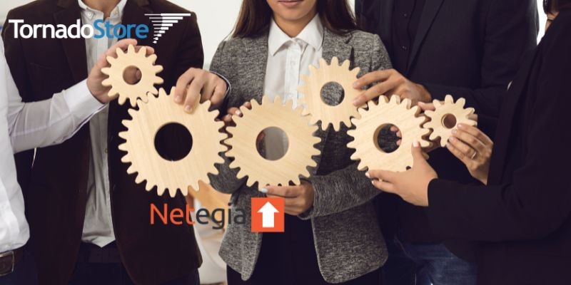 TornadoStore ofrece integración con Netegia 